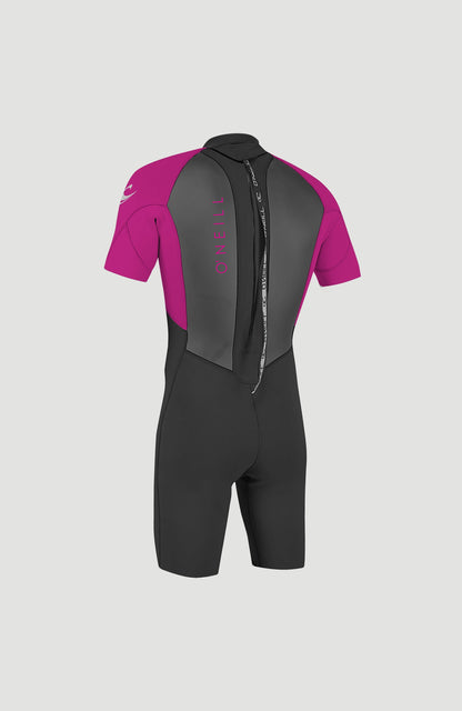O'Neill Reactor-2 2mm Back Zip Shortsleeve Spring Wetsuit Youth – O'Neill Wetsuits BLK/BERRY